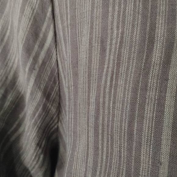 Women's Chalet Linen Shirt Tunic | Size L - Picture 7 of 8